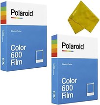 White Frame 2-Pack Originals Instant Color 600 Instant Film For, Type Cameras. - £41.55 GBP