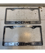 2 Quantity of Mercedes-Benz Boerne License Plate Frames (2 Quantity) - $105.57 CAD