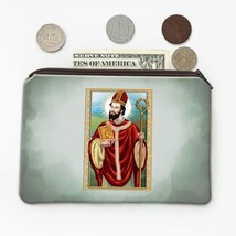 Saint Virgilius Of Salzburg : Gift Coin Purse Catholic Holy Christian Bi... - £7.85 GBP