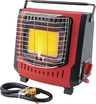 Dual Fuel Portable Outdoor Heater With Self Ignition, Fuel By, Hunting - $64.99