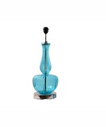 Handmade Turquois vintage table lamp /Stained Glass Lamp/Bedroom table lamp - $328.23 CAD