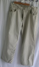 Old Navy Beige Pants Sz 32/30 100% Cotton #8868 - £10.22 GBP