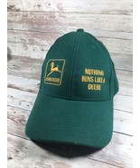 Vintage John Deere Nothing Runs Like A Deere New Era Snapback Hat - $354.34 MXN