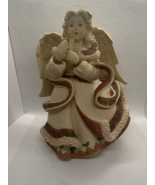SARAH&#39;S ANGELS &quot;KAREN&quot; W/CANDLE 2002 #30849, 6.5” - $19.85