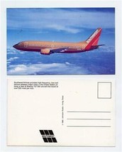 Southwest Airlines Boeing 737-300 Postcard In Flight  - £11.67 GBP