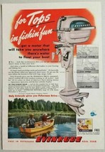 1949 Print Ad Evinrude Outboard Motors with Fisherman Drive Milwaukee,WI - £9.43 GBP
