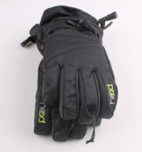 Head Junior Jr Black Insulated Ski Snowboard Winter Gloves M/6-10 - $9.99