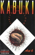 Kabuki Circle of Blood Comic Book #6 Caliber Comics 1995 NEW UNREAD - £2.36 GBP