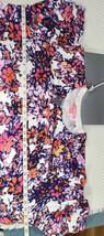 NEW Woman Within White Colorful Floral Short Sleeve Cardigan Sweater 4X 34/36 - £19.94 GBP