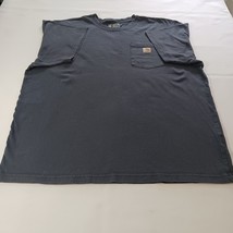 Carhartt K87 BLS Loose Fit Men's Blue Cotton Short Sleeve Crewneck T-Shirt Sz XL image 9
