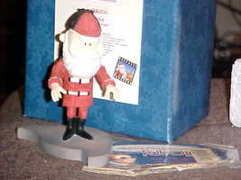 Enesco Rudolph Santa I&#39;m Kris Kringle Figurine with Box #112068 - £47.95 GBP