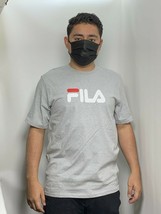 Men&#39;s Fila Grey Short Sleeve Tee Shirt - $19.99