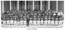 1974 USC TROJANS 8X10 TEAM PHOTO PICTURE NCAA FOOTBALL WIDE BORDER - £3.94 GBP