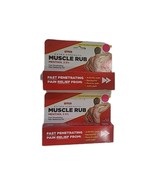 2 PACK Muscle Rub Extra Strength Backache Join pain Relieving Gel  6/2026 - $10.99