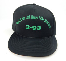 Vintage 1993 Lock Haven PP&amp;L Snow Storm Surviver Snap Back Padded Hat / Cap - $17.10