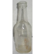 Vintage 1/10 Pint Clear Glass Bottle Prop Vase Barn Dig Dump Find - €9,41 EUR
