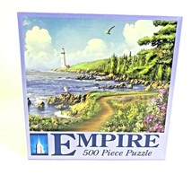 Empire 500 piece Puzzle 16 x 20 Lighthouse Seagulls Coast  NEW Sealed - $16.82