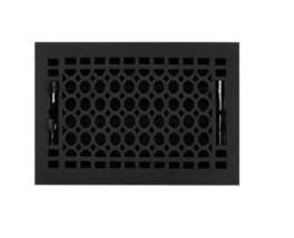 New 6" x 10" Cast Iron Honeycomb Floor Register by Signature Hardware - $34.95