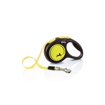 Flexi Neon Retractable Tape Leash with Reflective Sticker for Enhanced Visibilit - £18.89 GBP+