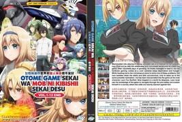 Anime Dvd~English Dubbed~Otome Game Sekai Wa Mob Ni Kibishii Sekai(1-12End)+GIFT - £11.92 GBP