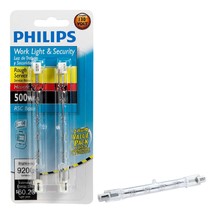Philips 415703 500W 4.7-Inch T3 RSC 130-Volt Light Bulb 12-Bulbs - £66.76 GBP
