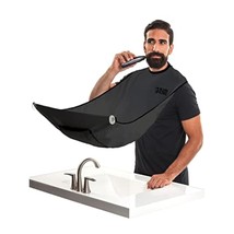 Beard Bib Apron - Shaving Set For Dad - As Seen On Shark Tank - Men&#39;S Hair Catch - £13.77 GBP