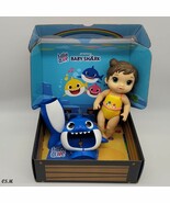 NEW - Baby Alive Baby Shark Doll, Yellow Bathing Suit, Blue &amp; White Shark - $55.00