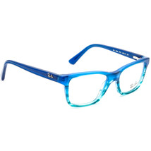 Ray-Ban Kids&#39; Eyeglasses RB 1536 3731 Blue Gradient Rectangular Frame 46[]16 125 - £55.94 GBP