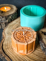 Wheel of the Year Mold Modern Pagans Candle Mold Gypsum Decor Wheel of t... - $22.89