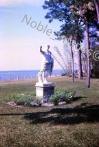 1969 Ringling Bros. Museum Statue on Gulf Side Sarasota 35mm Slide - £3.05 GBP