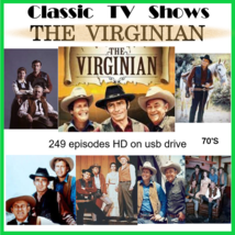 The Virginian - 249 classic tv shows  HQ - £33.07 GBP