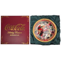 COCA COLA HOLIDAY TREASURES MASTERPIECE PLATE #122 - $125.00