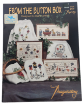 Imaginating Cross Stitch Pattern Leaflet From the Button Box Birdhouse Noahs Ark - $3.99