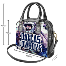 Dallas Cowboys Super Bowl Team Pu Leather Tote Bag Shoulder Bag Rossbody Bag - £30.39 GBP
