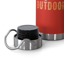 Copper Vacuum Insulated Bottle / Retro Great Outdoors Mountains Sunset 22oz - $42.23