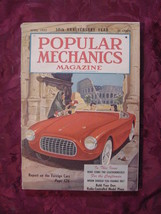 Popular Mechanics April 1952 Foreign Cars Mont Blanc Tunnel Marines In Korea - £6.78 GBP