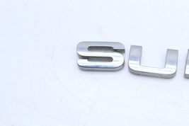 08-11 SUBARU IMPREZA REAR TRUNK LID EMBLEM BADGE LETTERING Q6451 image 3