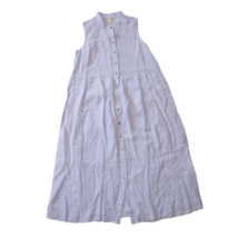 NWT Eileen Fisher Wisteria Garment-Dyed Organic Handkerchief Linen Dress XS - £63.69 GBP