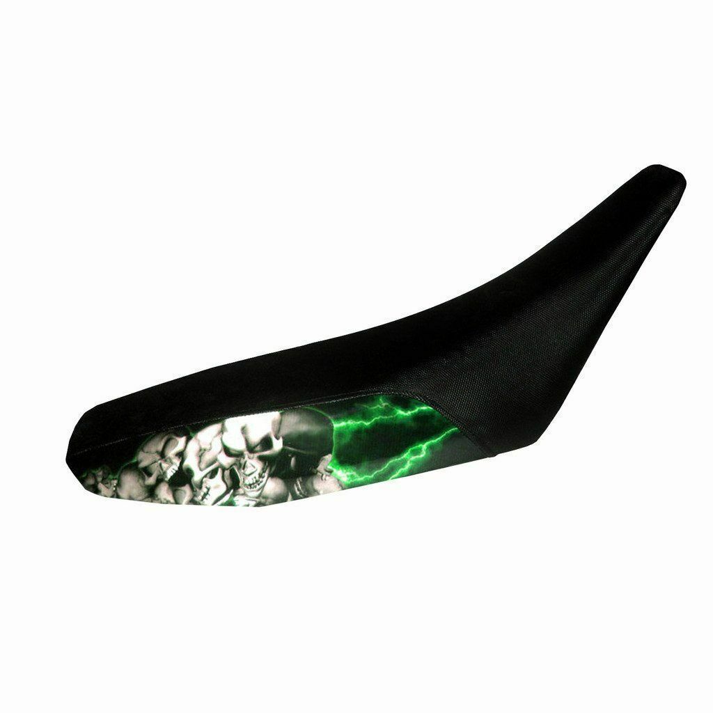 Fits Honda XL80S 83-85 Green Skull Pile Dirtbike ATV Seat Cover #7822 - $31.90