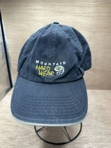 Mountain Hardwear Baseball Cap Black Buckle Strap Outdoor Cotton - $14.85