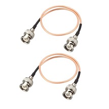 uxcell BNC Male to BNC Male Coax Cable RG316 RF Coaxial Cable 50 Ohm 1 F... - £18.87 GBP