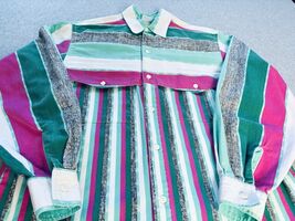 VTG Western Signatures Eds West Shirt Men’s Med Aztec Southwestern Color... - $29.88