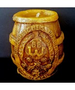 Beer Barrel Candle Souvenir Vintage Burgerliches Brauhaus Weisen Germany... - $98.98