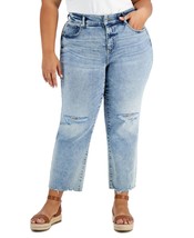 $80 Inc International Concepts Plus Size Women Straight-Leg Jeans Size 18W - £12.05 GBP