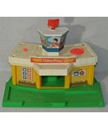 Vintage Fisher Price Little People Family Airport #2502 Building Only 1119! - £11.66 GBP