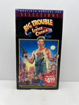 Big Trouble in Little China starring Kurt Russell - Kim Cattrall  (VHS, ... - $7.95