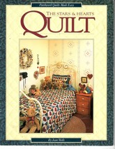Patchwork Quilts Made Easy  The Stars &amp; Hearts Quilt Jean Wells 1992 Booklet - £3.63 GBP
