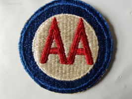 Patch Sew On Embroidered Aa Us Army Anti Air Craft Cmd Command WW2 Patch - £7.65 GBP