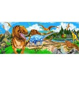 Melissa &amp; Doug Puzzle Lot Dinosaurs , Under Water Floor Puzzle 48 Jumbo ... - $10.67