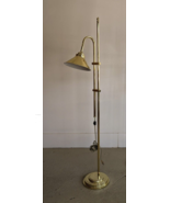 1950&#39;s Mid Century Floor Lamp Italian Style Elegant Dome  Adjustable Flo... - $1,446.15 CAD